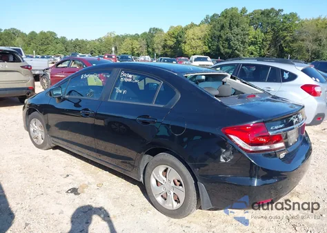 2015 Honda Civic Lx из США, поврежденный, VIN 2HGFB2F52FH555928